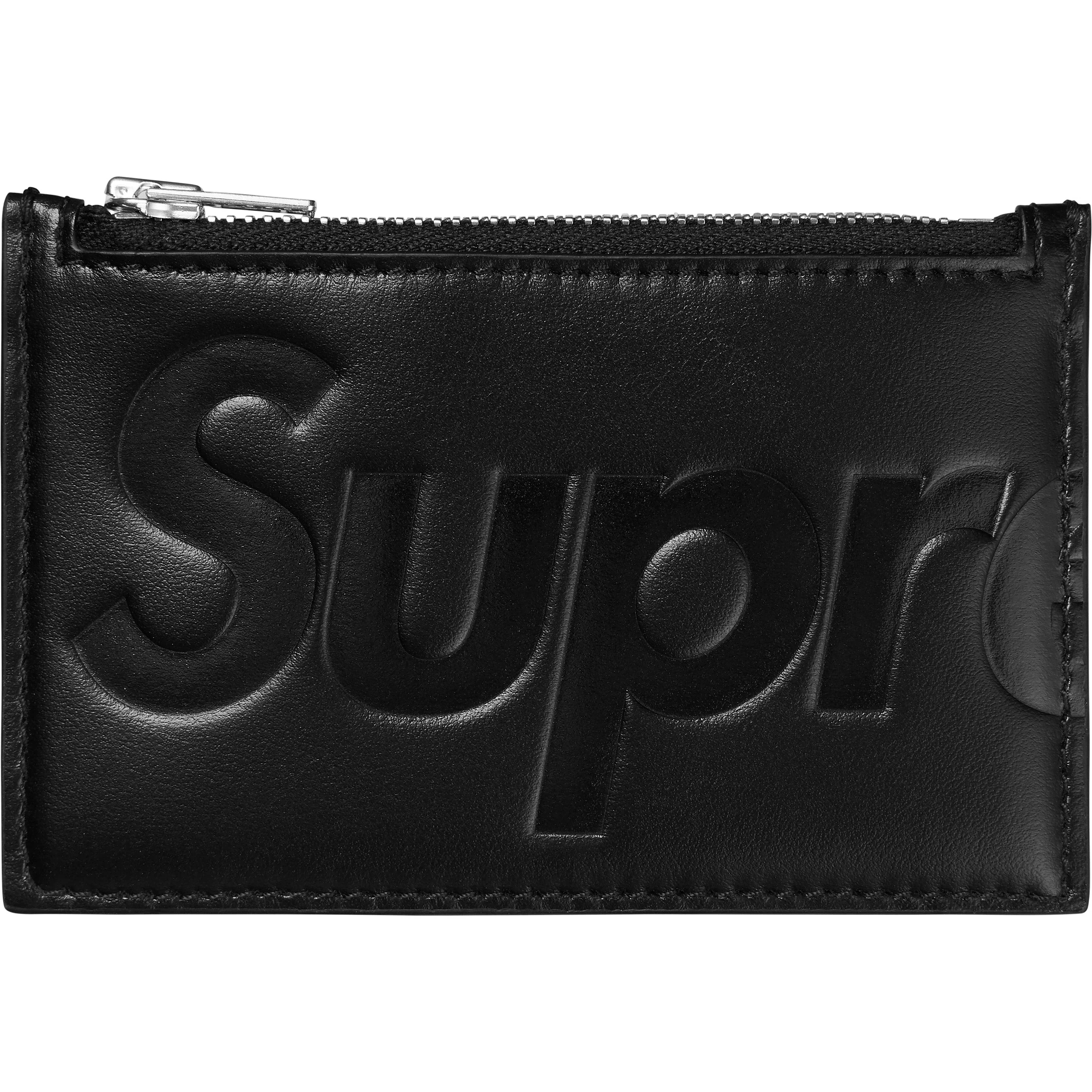 Leather Zip Card Holder view 2